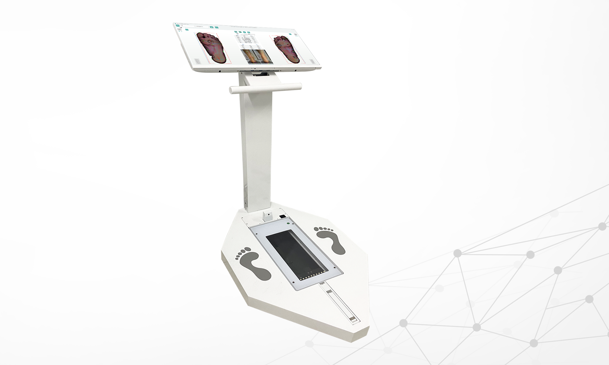 3D laser foot scanner